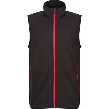 Pánská vesta REGATTA Pánská fleecová vesta XL ČERNÁ|ČERVENÁ