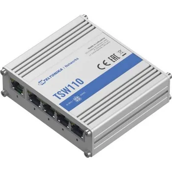 Switch Teltonika průmyslový nemanažovaný switch TSW110