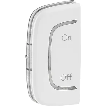 vypínač Valena ALLURE krytka 1 modulová pro MYHONE levá symbol ON/OFF barva bílá *755558 Legrand