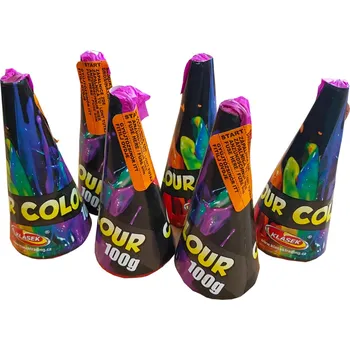 Zábavní pyrotechnika Vulkán COLOUR 100g 6ks