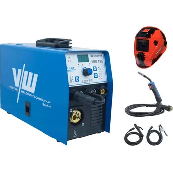 Svářečka VECTOR WELDING VECTOR MIG 185 + hořák + kabely + kukla