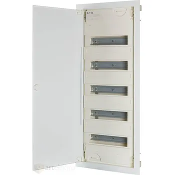Rozvaděč Eaton KLV-60UPS-SF Rozvodnice KLV, pod omítku, superploché plech.dveře, šroubová svorkovnice, řad 5, modulů 70 *302415