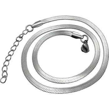 Náhrdelník IZMAEL Řetízek GL 34684 Typ2 Stříbrná/45cm/3mm KP34684