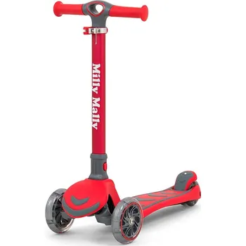 Koloběžka Koloběžka dětská Milly Mally Boogie červená (Dětská koloběžka Milly Mally)