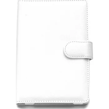 Pouzdro na čtečku elektronické knihy Obal na čtečku Pocketbook 614 / 615 / 622 / 623 / 624 / 625 / 626 / 631 / 640 / 641 - FORTRESS FT138, bílé, magnet + BONUSY