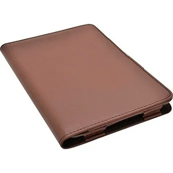 Pouzdro na čtečku elektronické knihy FORTRESS FT172 - Obal na čtečku Pocketbook 614 / 615 / 622 / 623 / 624 / 625 / 626 / 631 / 640 / 641 - hnědé, magnet + BONUSY