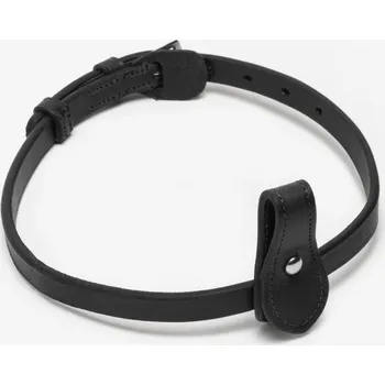 Věšák na sedlo a uzdečku FOUGANZA Podpínka 580 pro koně černá FS ČERNÁ