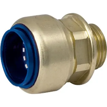 Fitinka Pegler Yorkshire přímá spojka s vnějším závitem 1/2" x 18 mm