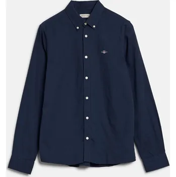 Dívčí košile KOŠILE GANT SHIELD OXFORD BD SHIRT EVENING BLUE