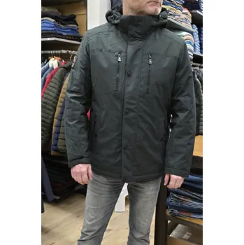 Pánská zimní bunda NORTFOLK 325281N15N Barva: Tmavě zelená, Velikost: XXL