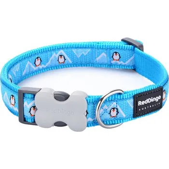 Obojek Red Dingo 12 mm x 20-32 cm - Penguin Turquoise