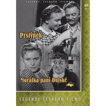 DVD film Prstýnek + Morálka paní Dulské - DVD