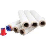 Strečová fólie 1,9kg, 50cm balení 6ks a odvíječ dvoudílný