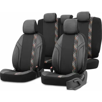 Potah sedadla Autopotahy OTOM HORIZON 1805 oranžové 3-ZIP