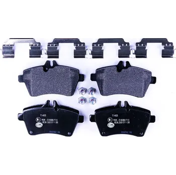 Brzdová destička Sada brzdových destiček, kotoučová brzda HELLA 8DB 355 011-381