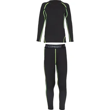 Set dětského termoprádla Merco Kid Warm dětské termoprádlo zelená