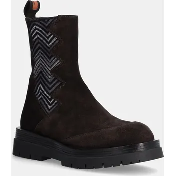 Dámská zimní obuv Kotníkové boty Missoni Dani MM63.046 hnědá 89X, EUR 41