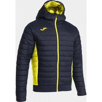 Dívčí oblečení Pánská/chlapecká sportovní zimní bunda JOMA URBAN V BOMBER JACKET NAVY YELLOW Velikost: 2XL, Barva: NAVY-YELLOW