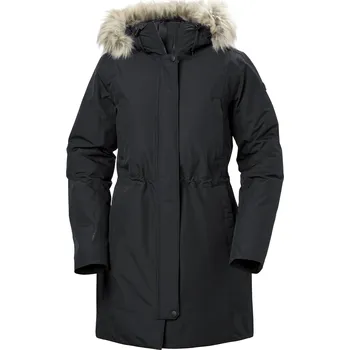 Dámská bunda Dámská Zateplená bunda HELLY HANSEN W SENJA PARKA 53813_990 – Černá XS