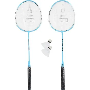 Badmintonový set RULYT Badmintonový set Sulov 2x raketa 2x míček vak - světle modrý