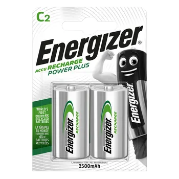Článková baterie Baterie HR14/C 2500mAh ENERGIZER NiMH 2ks (blistr)