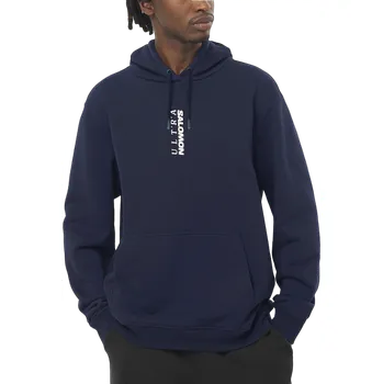 Pánské oblečení Mikina s kapucí Salomon ULTRA HOODIE M lc2338800 Velikost XS