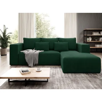 Sedací souprava Rohová rozkládací sedací souprava Zozolia Sztruks, Strana: pravá, Dostupné potahy: Poso 14 MIRJAN 5903211213083