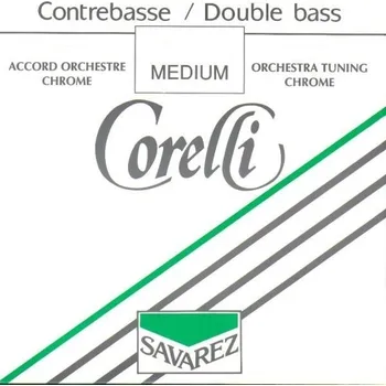 Struna pro kytaru a smyčcový nástroj Corelli Struny pro kontrabas Orchestrální laděníMedium 384M 31604