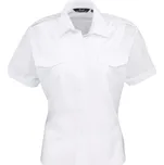 Premier Workwear Dámská pilotní košile s krátkým rukávem PR312 White 44 (XL/16)