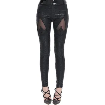 Dámské kalhoty kalhoty dámské (legíny) DEVIL FASHION - Glued - XL
