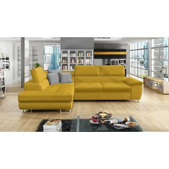 Sedací souprava Rohová sedací souprava Alvin, Potah: Magic Velvet 2234 + Magic Velvet 2234 + Magic Velvet 2217, Strana: levá MIRJAN 5902928318173