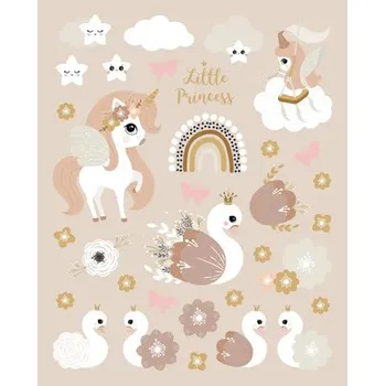 Příslušenství ke karavanu Samolepka mini labutě 14x20 cm