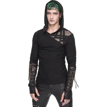 Pánské tričko tričko gothic and punk pánské - Punk Wild Grain - DEVIL FASHION - TT251