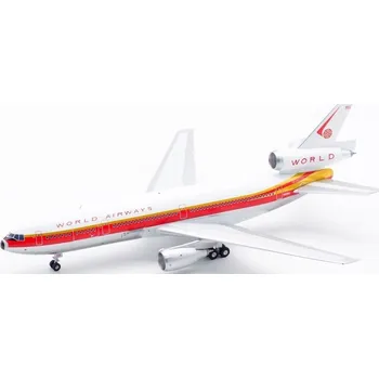 Plastikový model InFlight200 Inflight 200 - McDonnell Douglas DC-10-30CF, World Airways "1980s", USA, 1/200