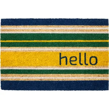 Rohožka Rohožka 147 Ruco print 824 hello yellow Rohožka 147 Ruco print 824 hello yellow