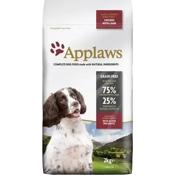 Krmivo pro psa Applaws Dog Dry Adult S&M Breed Chicken & Lamb 2 kg