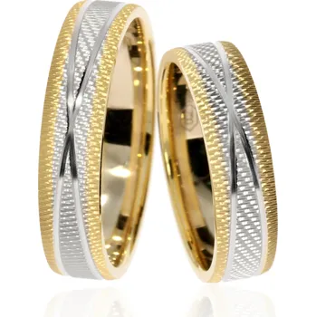 Prsten Zlaté snubní prsteny CR-F1740