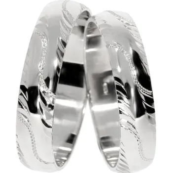 Prsten Zlatnictví Helios Zlaté snubní prsteny L-274