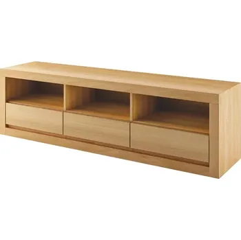 Televizní stolek RV302 dřevěný televizní stolek z dubu Drewmax (Kvalitní nábytek z dubového masivu)