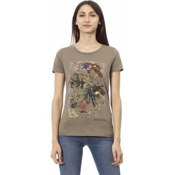 Dámské tričko Dámské triko 2BT12 Trussardi Action Barva: Hnědá, Velikost: XL