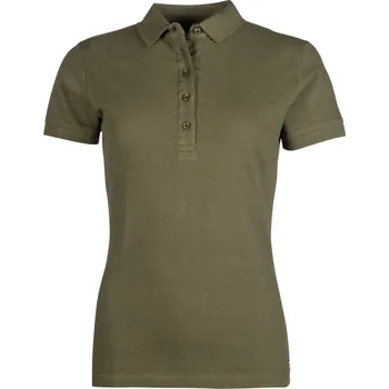 HKM Triko polo Elisa HKM, dámské, khaki XL