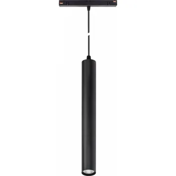LED lišta Lištový magnetický lustr Tube 12W 930 25° 48V černý