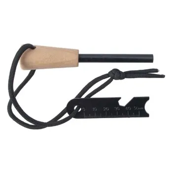 Vybavení pro přežití Origin Outdoors Firesteel Deluxe křesadlo, černé