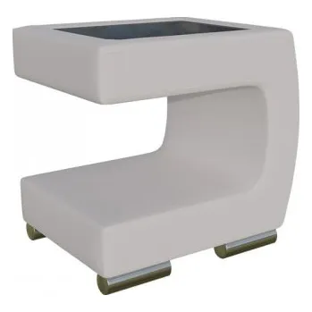 Noční stolek Noční stolek Umaru, Strana: pravá, Barva:: ekokůže Soft 017 (bílá) MIRJAN 5902928387704