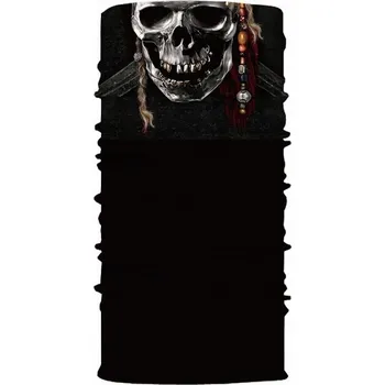 Nákrčník WARAGOD Värme multifunkční šátek Pirate Skull