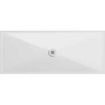 Sprchová vanička Keramická sprchová vanička, obdélník 170x70x2cm, bílá mat
