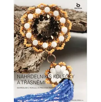 Náhrdelník KORÁLKOVÁ STAVEBNICE - NÁHRDELNÍK S KOLEČKY A TŘÁSNĚMI (1ks) (NÁHRDELNÍK Z ROKAJLU A PRECIOSA Pellet)