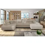 Sedací souprava Alvin Bis, Potah: Uttario Velvet 2979 + Uttario Velvet 2979 + Senegal 825, Strana: Levá - U MIRJAN 5903211042652