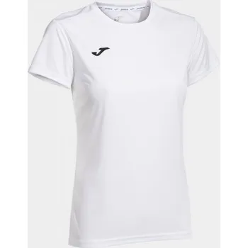 Dámské/Dívčí sportovní tričko JOMA COMBI WOMAN SHIRT WHITE S/S Velikost: XL, Barva: WHITE