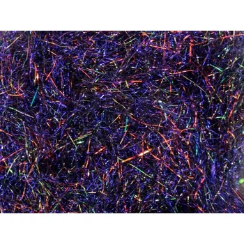 FMFly Peacock Dubbing PED-06 Black Violet / Red - Bronze Effect